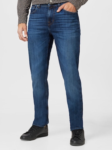 7 for all mankind Regular Jeans 'Malibu' in Blue: front
