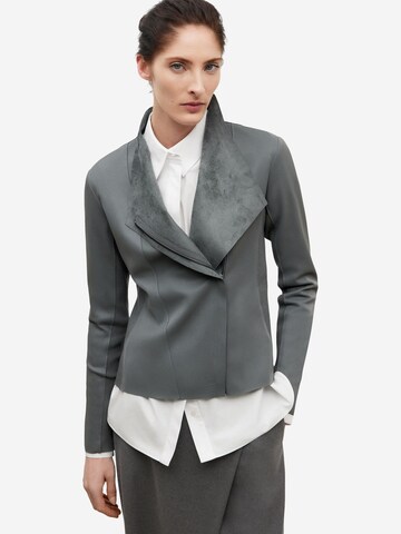 Adolfo Dominguez Between-Season Jacket in Grey: front