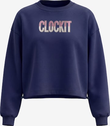 MYMO - Sweatshirt em azul: frente