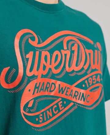 Superdry - Camisa em verde