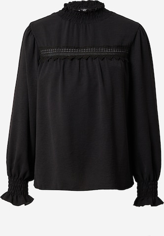 Sublevel Blouse in Zwart: voorkant