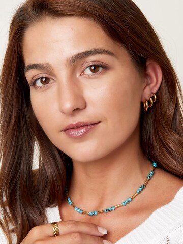 Cala Rose Earrings 'BASIC SET' in Gold: front
