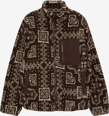 Pull&Bear Kurtka przejściowa w kolorze brązowy: przód