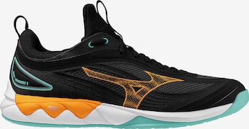 MIZUNO Sportschuh 'Wave Luminous' in Schwarz: Vorderseite