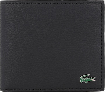 LACOSTE Tegnebog 'FG Smart Concept' i sort: forside