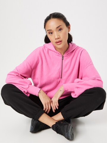 ROXY Sweatshirt 'TIME WILL TELL' in Pink