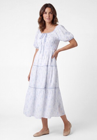 Robe Usha en bleu