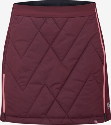 ZIENER Athletic Skorts 'NIMA' in Red: front