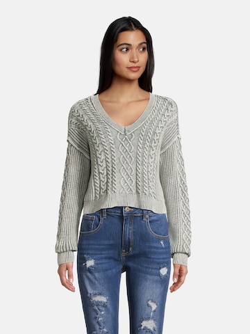 Pull-over AÉROPOSTALE en gris : devant