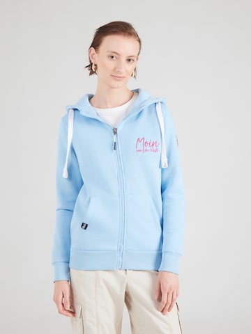 Eight2Nine Bluza rozpinana w kolorze niebieski: przód