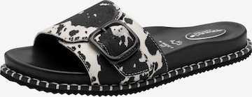 Tamaris Pantolette in Schwarz: Vorderseite