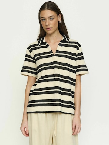 Soft Rebels Pulóver ' SRHazina ' - fekete: elől