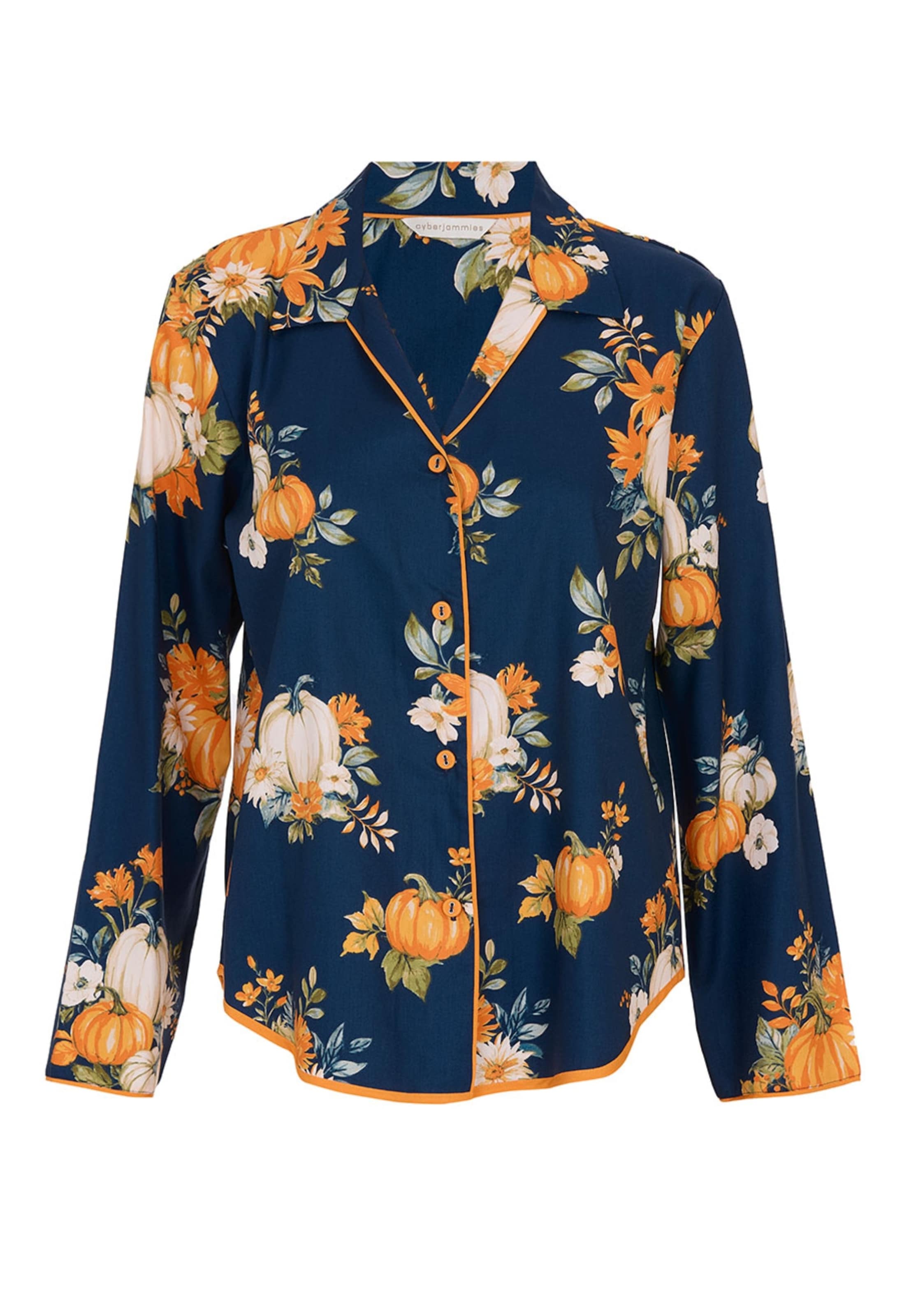 Chemise de nuit 'Madelyn' Cyberjammies en bleu : devant