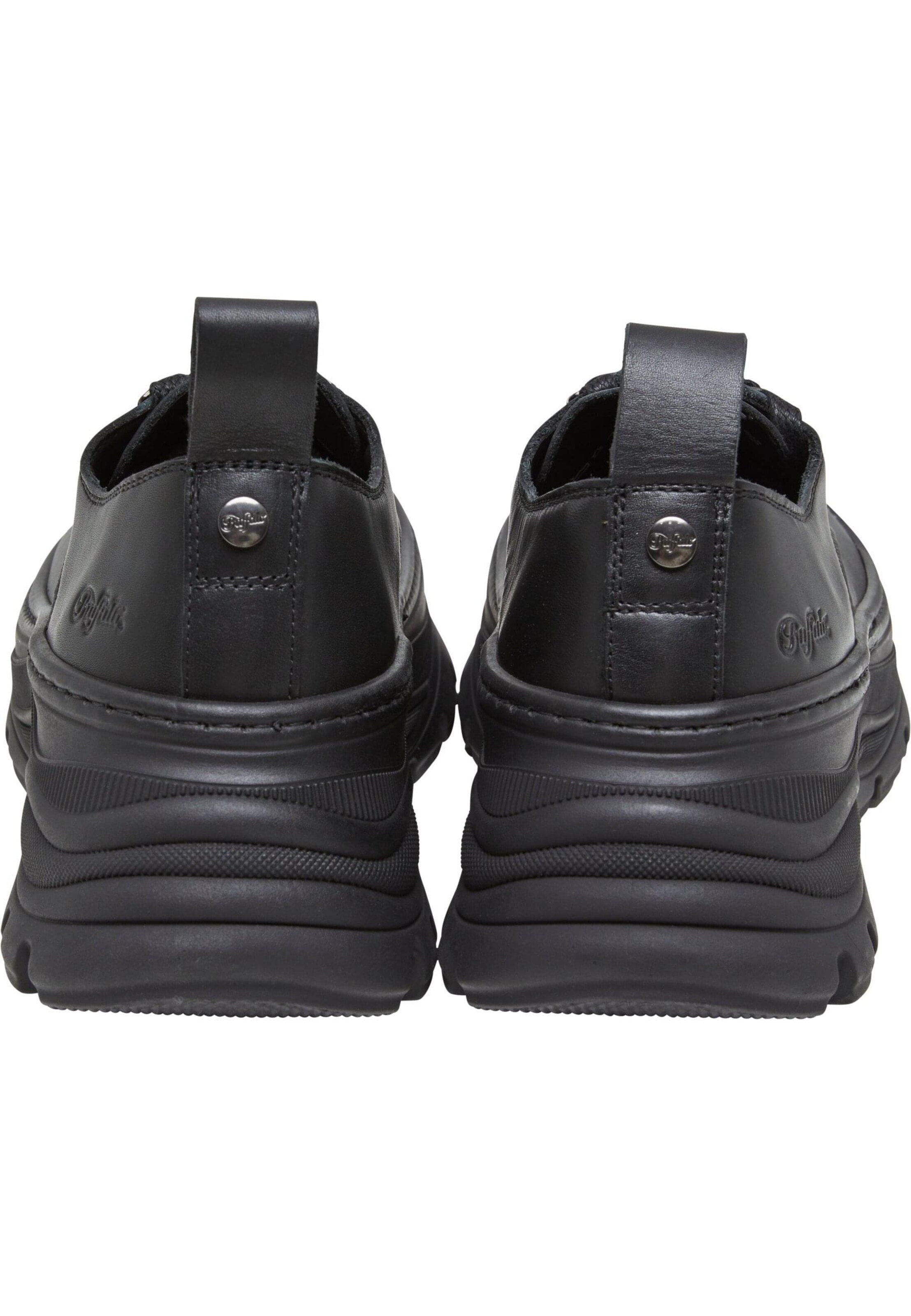 BUFFALO Schnürschuh in Schwarz
