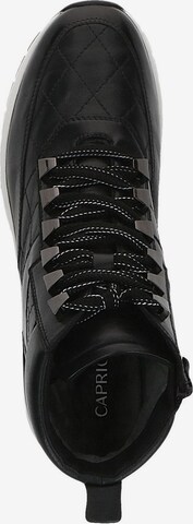 CAPRICE Lace-Up Ankle Boots in Black