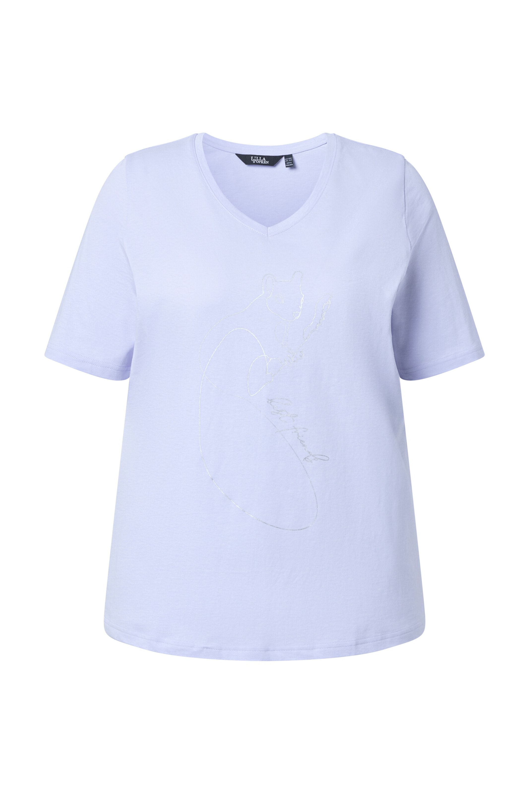 Ulla Popken Shirt in Purple: front