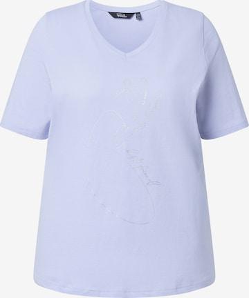 Ulla Popken Shirt in Purple: front