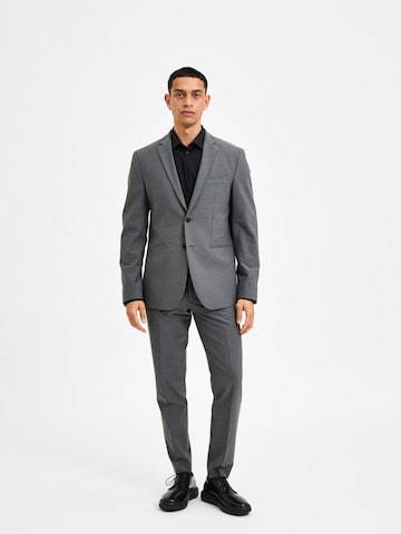 SELECTED HOMME Slim fit Suit Jacket 'Josh' in Grey