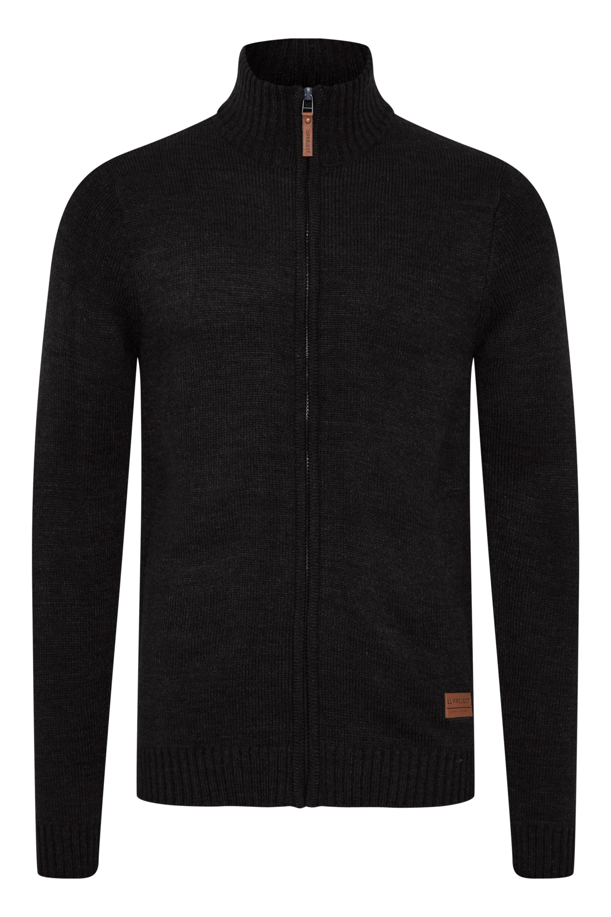 Vestes en maille 'Noldi' 11 Project en noir : devant