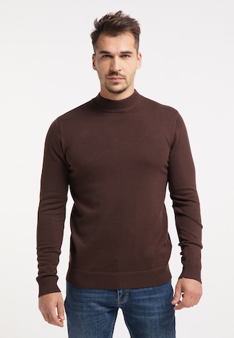 RAIDO Sweater in Brown: front