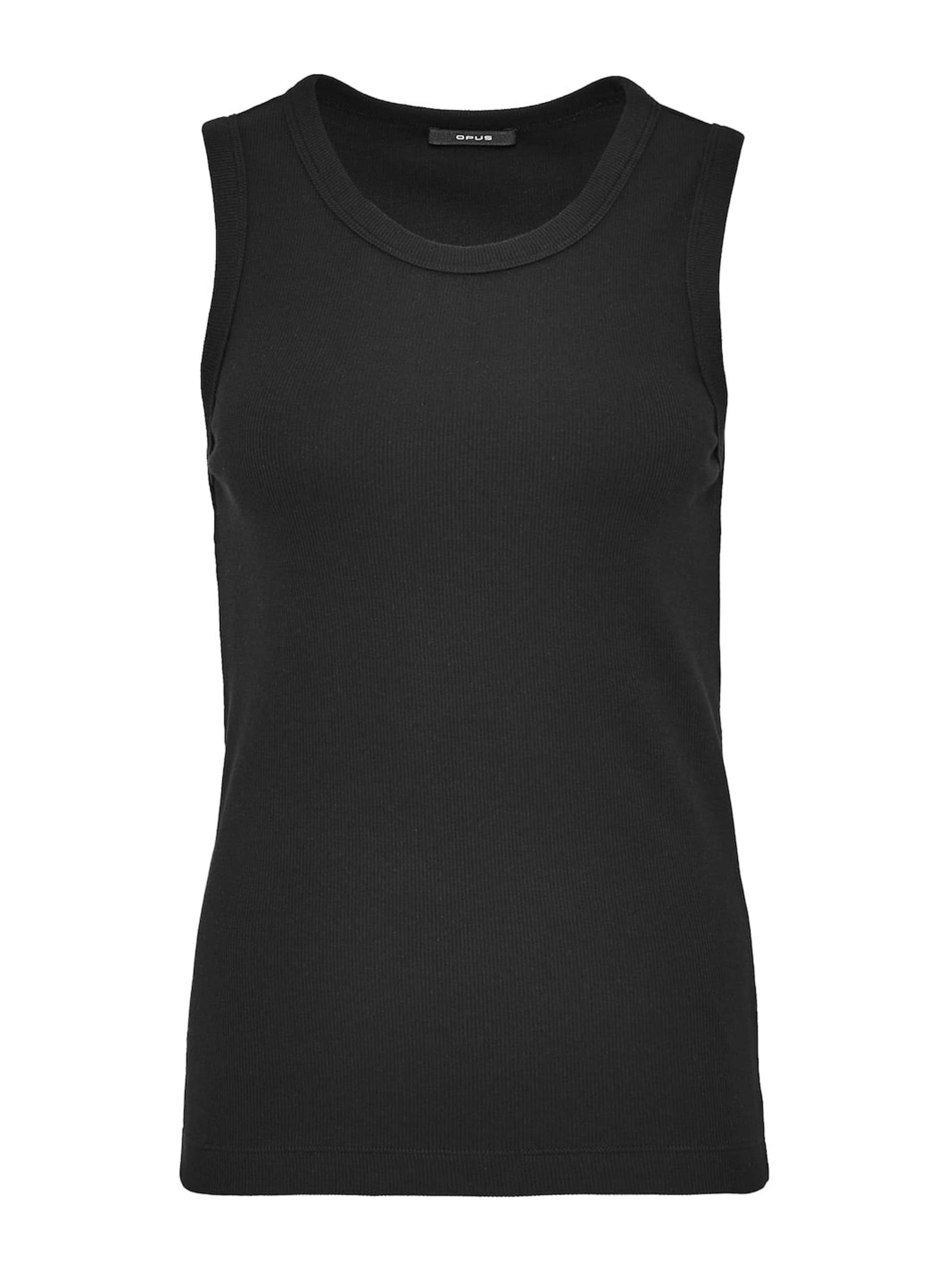 OPUS Top 'Ilesso' in Black: front