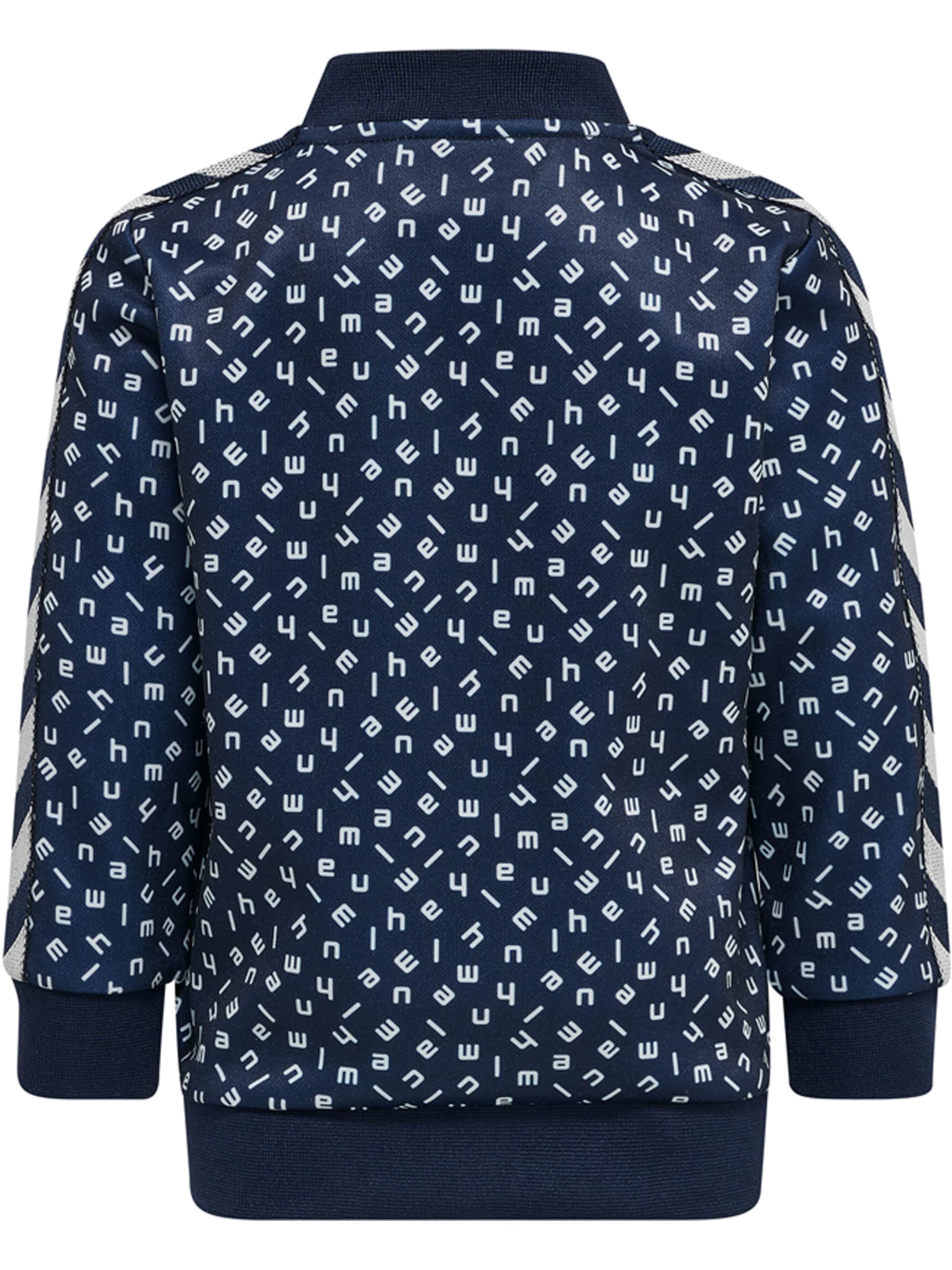 Hummel Sweatjakke i blå