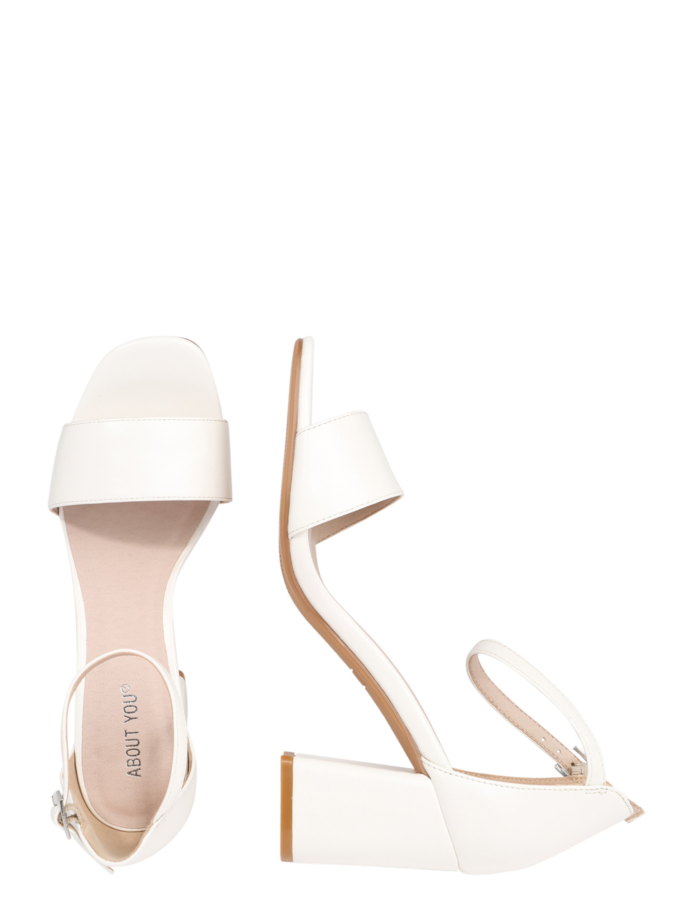 ABOUT YOU Sandals 'Alisha' in White
