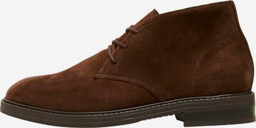 SELECTED HOMME Chukka Boots 'BLAKE' i brun