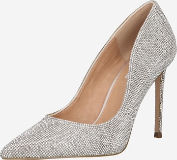 Escarpins 'Daisie' STEVE MADDEN en argent : devant