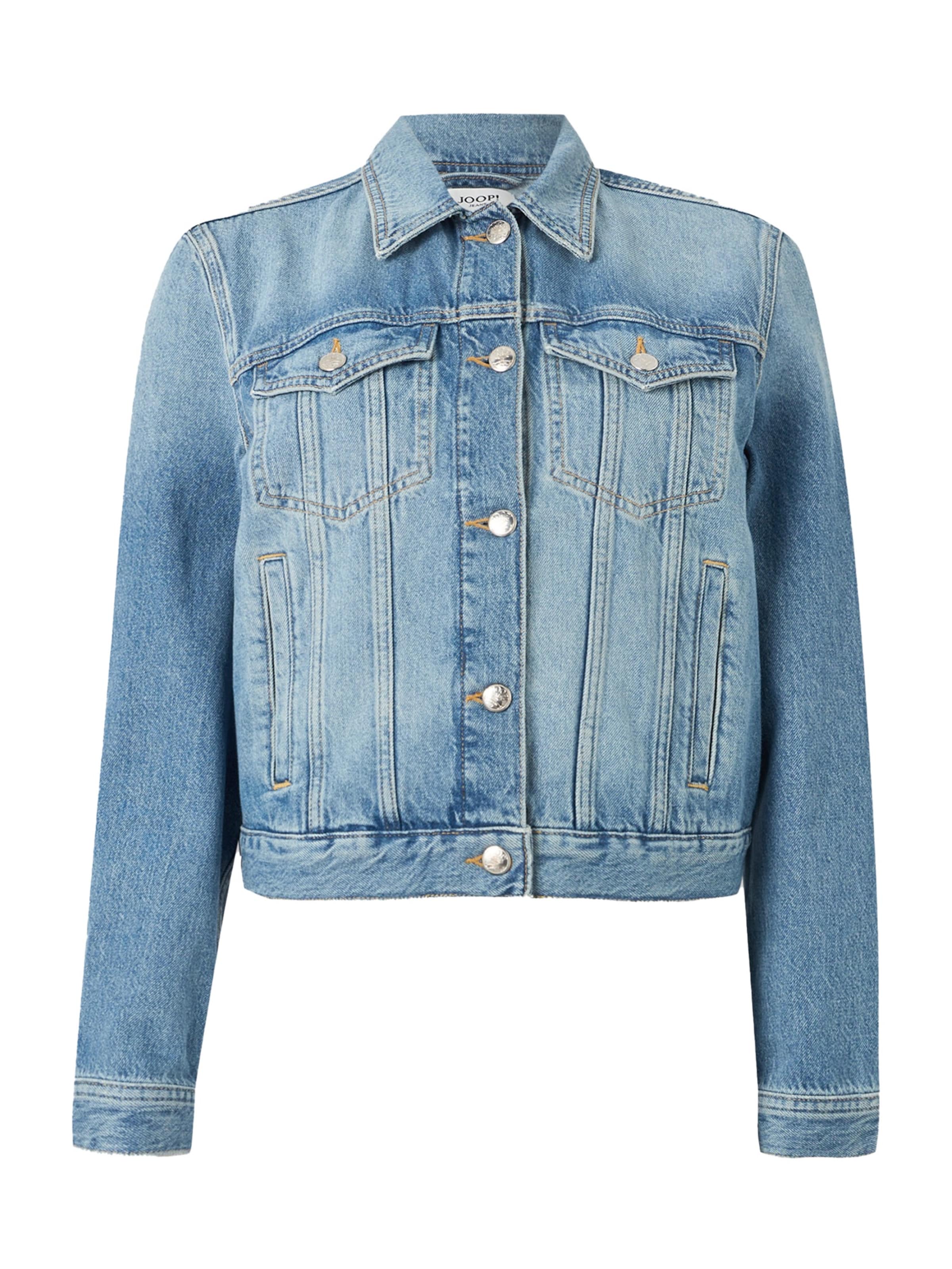 JOOP! Jeans Tussenjas in Blauw: voorkant