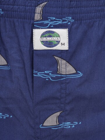 D.E.A.L International Boxershorts in Blau