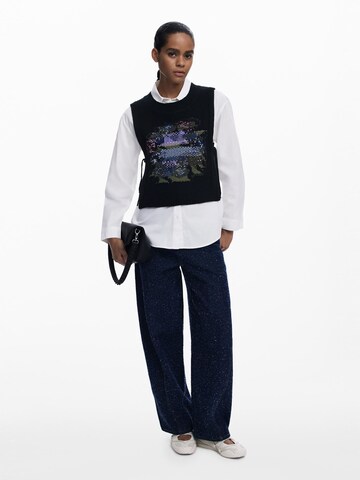 Desigual - Blusa en negro
