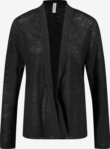 GERRY WEBER Knit cardigan in Black: front