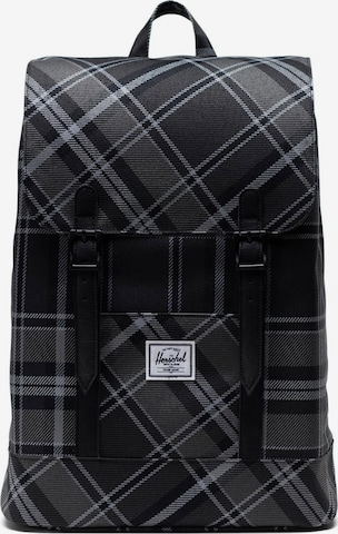 Herschel Backpack 'Retreat' in Black: front