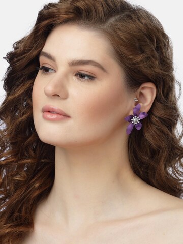 AVANT-GARDE PARIS Ohrringe 'Adrianara' in Lila