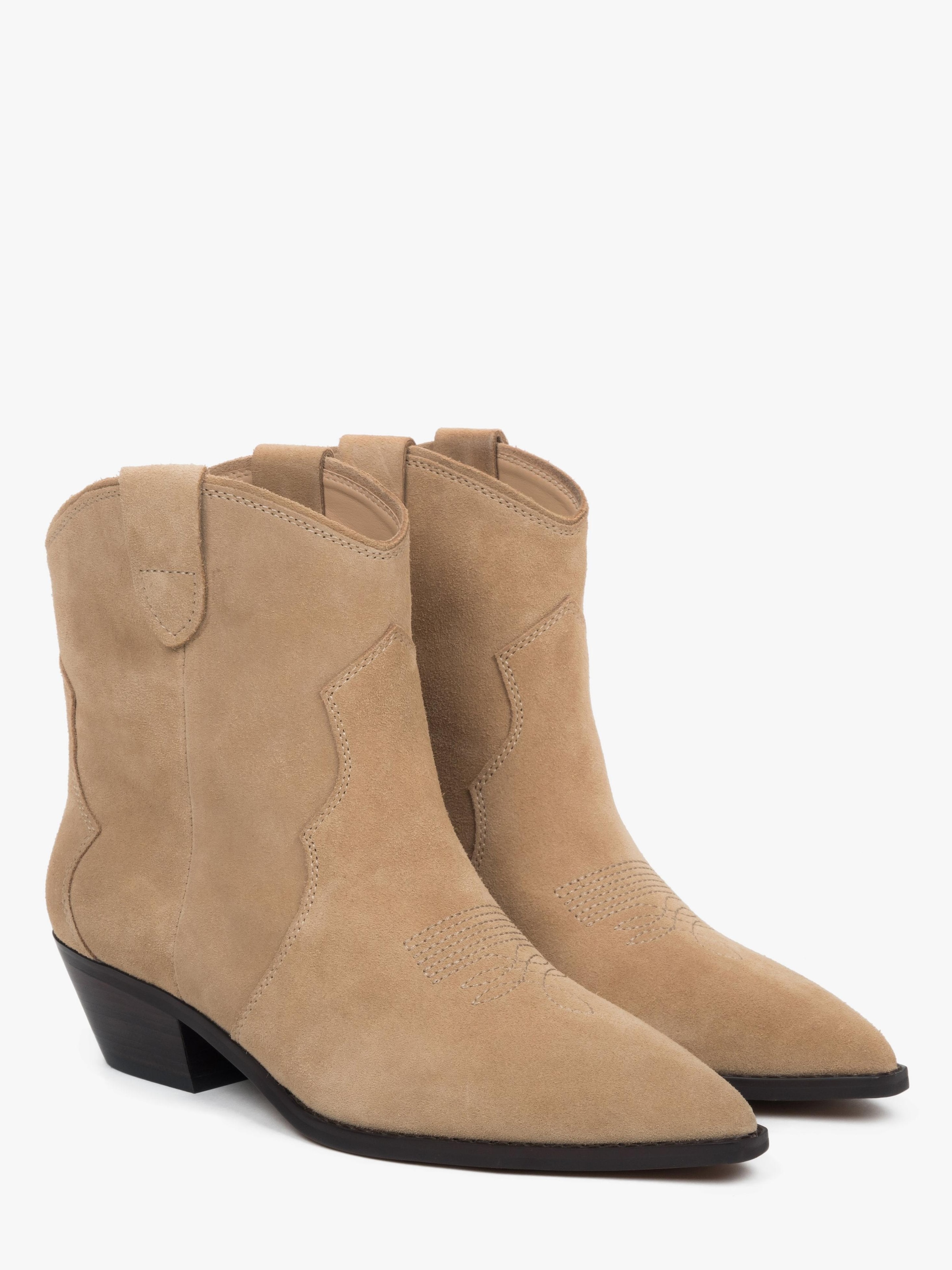 Estro Ankle Boots '1079-1'‌‌‌‌ in Beige