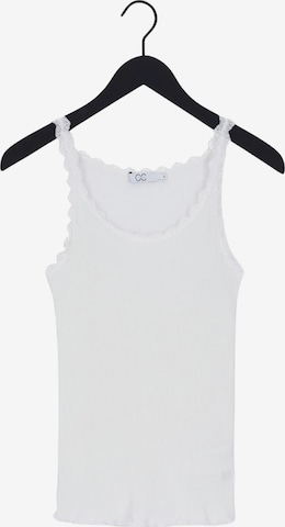 Coster Copenhagen - Top ' POPPY ' en blanco: frente