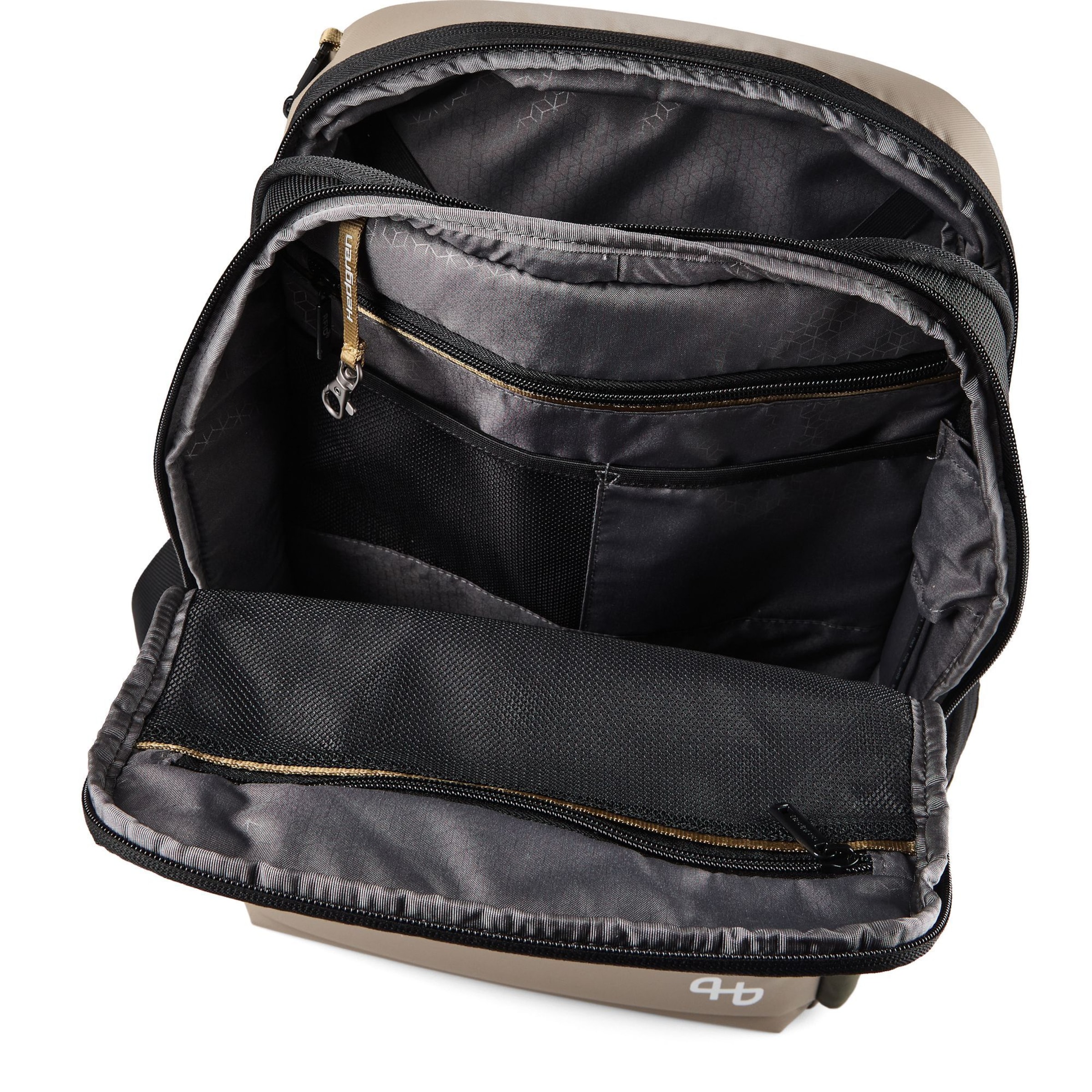Hedgren Rucksack 'Commute Eco Suburbanite' in Braun