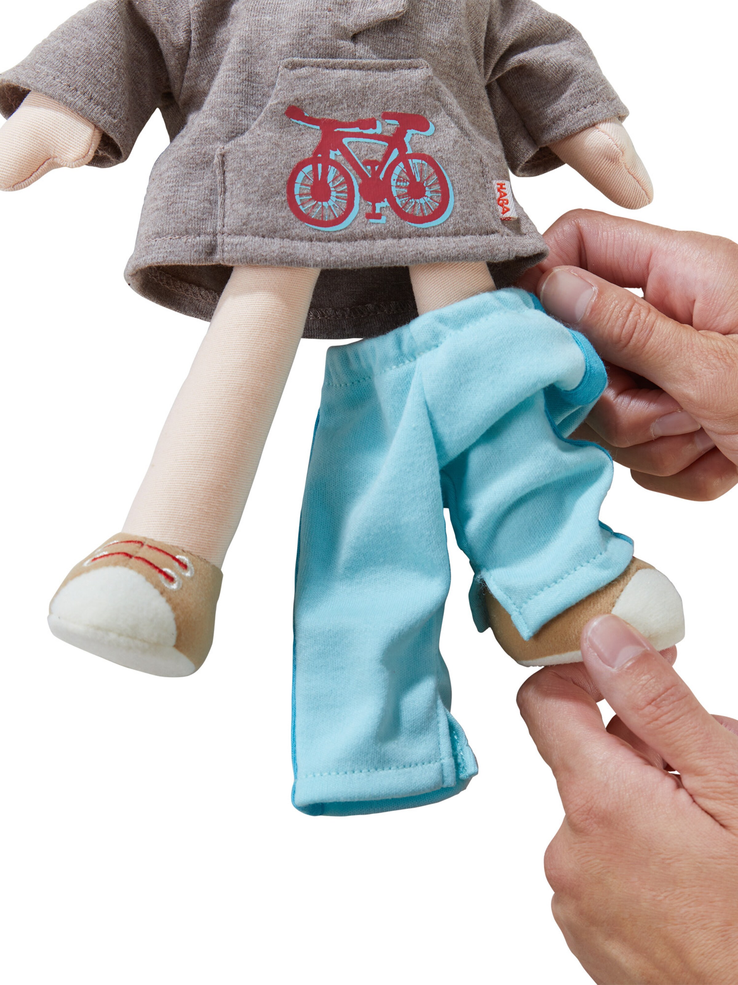 HABA Stoffpuppe ' Verschiedene ' in Blau