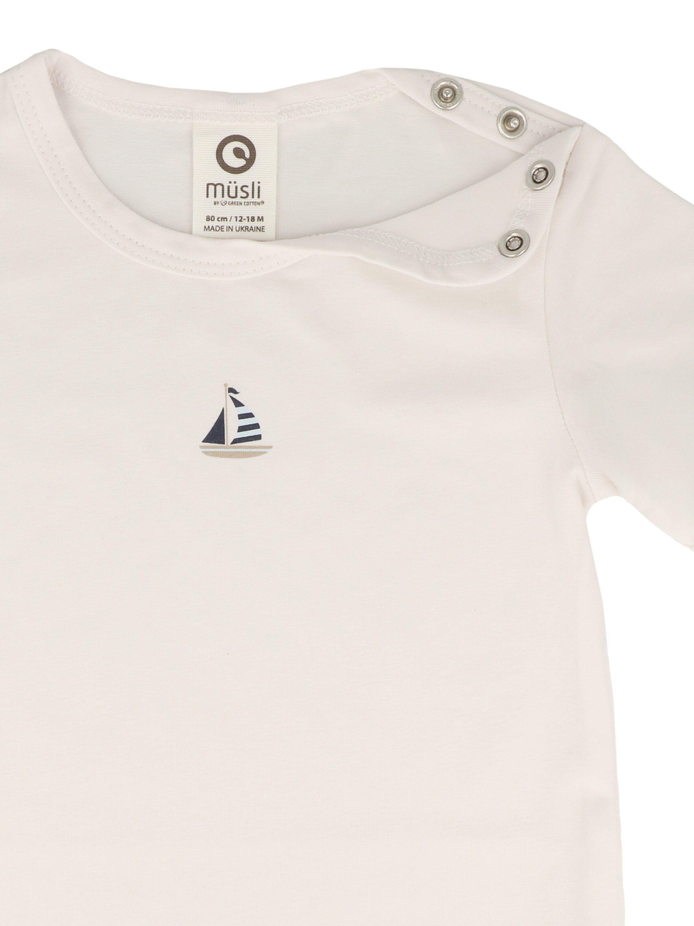 Müsli by GREEN COTTON - Macacão/Body em branco