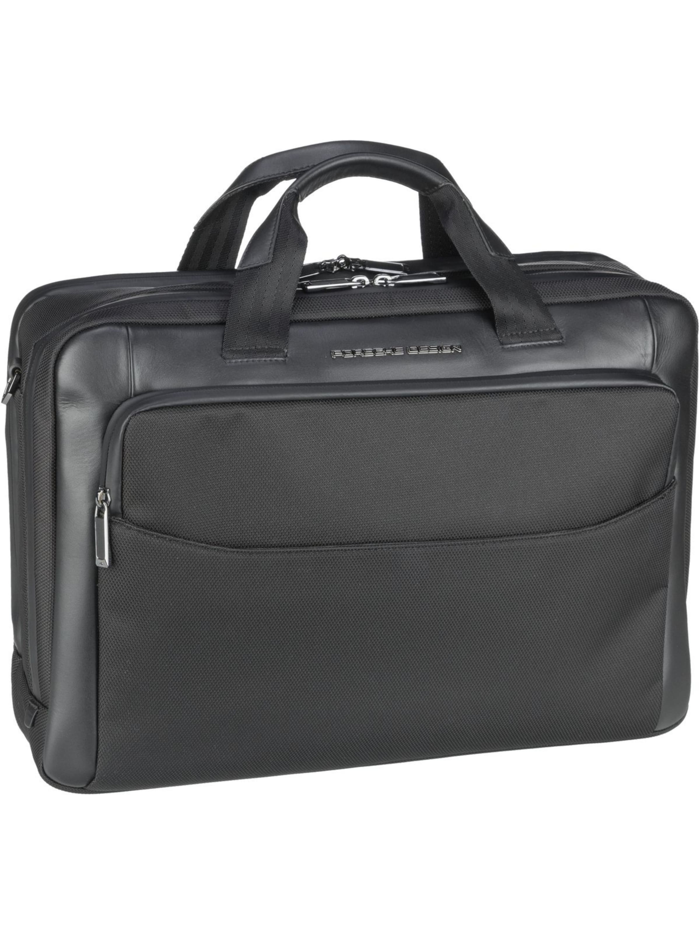 Porte-documents 'Roadster' Porsche Design en noir : devant