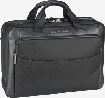 Borsa portadocumenti 'Roadster' di Porsche Design in nero: frontale