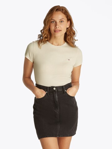 Maglietta di Tommy Jeans in beige: frontale