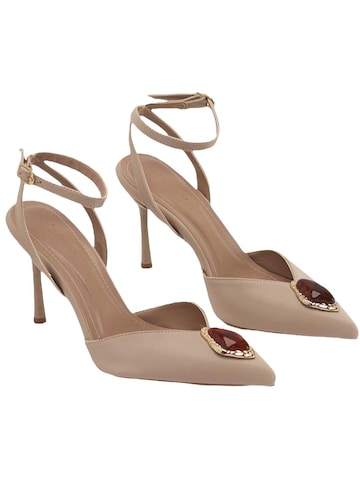 Limoya Slingback Pumps 'Damen-Absätze' in Beige