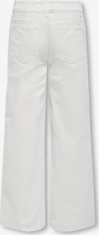 KIDS ONLY Wide leg Jeans 'Comet' in White