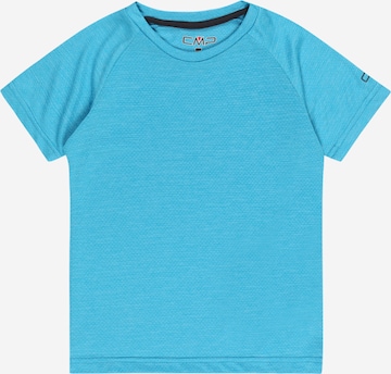 T-Shirt fonctionnel CMP en bleu : devant
