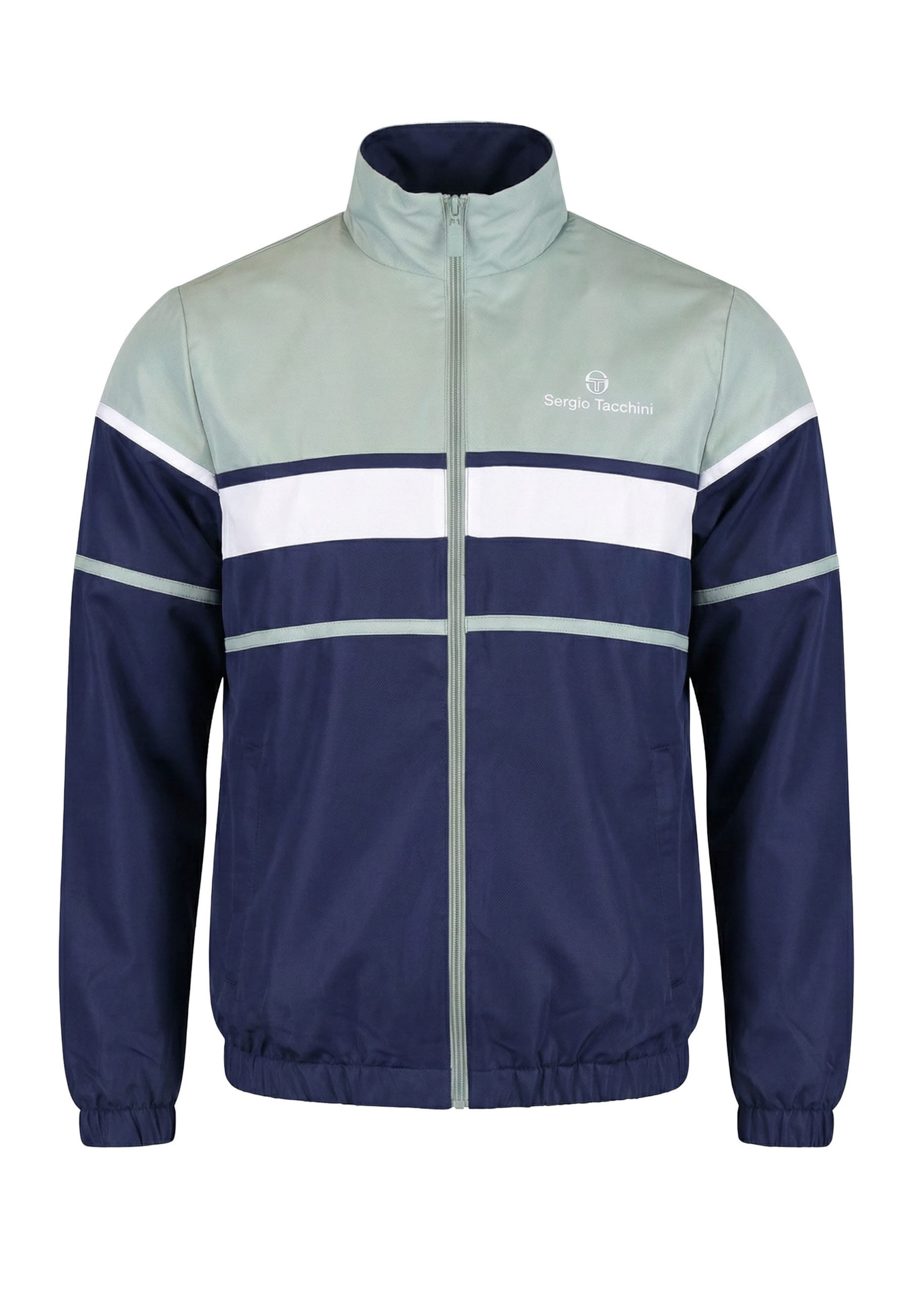 Sergio Tacchini Tracksuit 'Scorpione' in Blue / Green / White, Item view