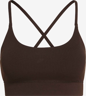 ADIDAS PERFORMANCE Sport-BH 'ALL ME' in Braun: Vorderseite