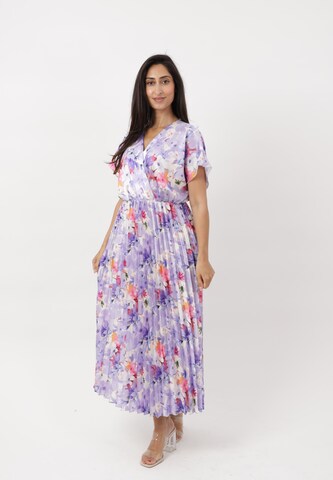 Elara Dress in Purple