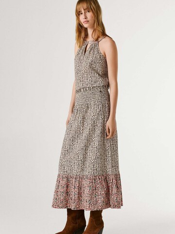 Pepe Jeans Skirt 'Daphne' in Brown